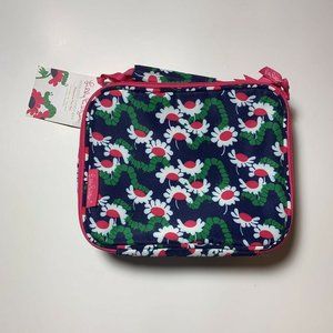 NWT Lilly Pulitzer Caterpillar Print Green Pink Lunch Box